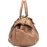Miu Miu Classic Leather City Handbag