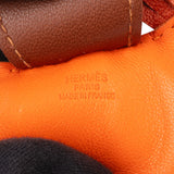 Hermès Tricolor Leather Rodeo MM Pendant