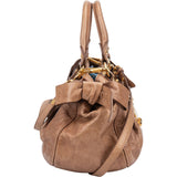 Miu Miu Classic Leather City Handbag