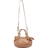 Miu Miu Classic Leather City Handbag