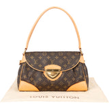 Louis Vuitton Canvas Monogram Beverly MM Shoulder Bag