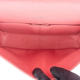 Chanel Quilted Lambskin Palladium Maxi Double Flap Crossbody Bag