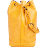 Louis Vuitton Jaune Epi Leather Sac Noe Grande Shoulder Bag