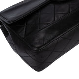 Chanel Quilted Lambskin 24K Gold Single Flap Crossbody Bag