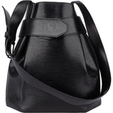 Louis Vuitton Noir Epi Leather Sac De Paule PM Shoulder Bag