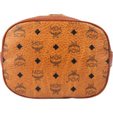 MCM Visetos Monogram Bucket Crossbody Bag