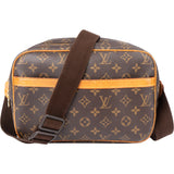 Louis Vuitton Canvas Monogram Reporter PM Crossbody Bag