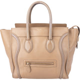 Celine Leather Luggage Handbag