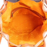 MCM Visetos Monogram Bucket Crossbody Bag