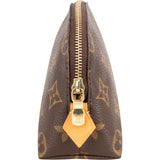 Louis Vuitton Canvas Monogram Cosmetic Pouch