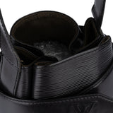 Louis Vuitton Noir Epi Leather Sac De Paule PM Shoulder Bag