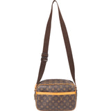 Louis Vuitton Canvas Monogram Reporter PM Crossbody Bag