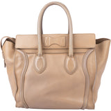 Celine Leather Luggage Handbag