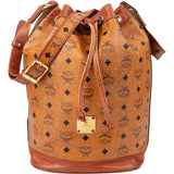 MCM Visetos Monogram Bucket Crossbody Bag