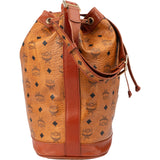 MCM Visetos Monogram Bucket Crossbody Bag