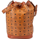 MCM Visetos Monogram Bucket Crossbody Bag