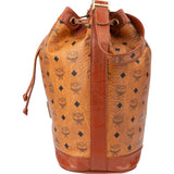 MCM Visetos Monogram Bucket Crossbody Bag