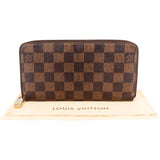 Louis Vuitton Damier Ebene Monogram Zippy Wallet