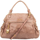 Miu Miu Leather Padlock Handbag