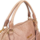 Miu Miu Leather Padlock Handbag