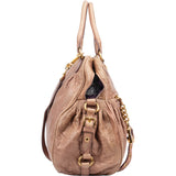 Miu Miu Leather Padlock Handbag