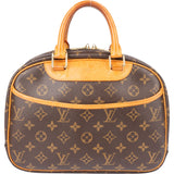 Louis Vuitton Canvas Monogram Trouville Handbag