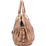 Miu Miu Leather Padlock Handbag