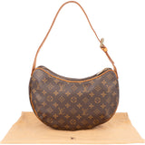 Louis Vuitton Canvas Monogram Croissant MM Shoulder Bag