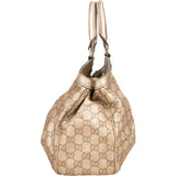 Gucci Leather GG Monogram Sukey Handbag