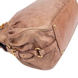 Miu Miu Leather Padlock Handbag