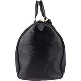 Louis Vuitton Noir Epi Leather Keepall 50
