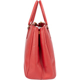 Prada Red Saffiano Leather Galleria Handbag