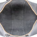 Louis Vuitton Noir Epi Leather Keepall 50