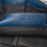 Balenciaga Blue Leather Classic City Handbag