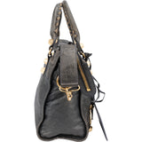 Balenciaga Grey Leather Classic City Handbag