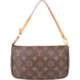 Louis Vuitton Canvas Monogram Pochette Accessoire Handbag