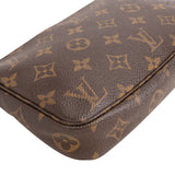 Louis Vuitton Canvas Monogram Pochette Accessoire Handbag