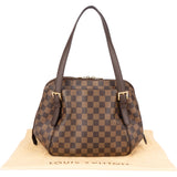 Louis Vuitton Damier Ebene Monogram Belem MM Handbag