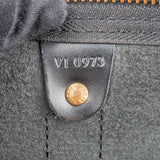 Louis Vuitton Noir Epi Leather Keepall 50