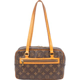 Louis Vuitton Canvas Monogram Cite MM Shoulder Bag