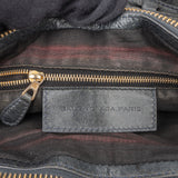 Balenciaga Grey Leather Classic City Handbag