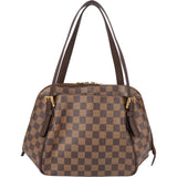Louis Vuitton Damier Ebene Monogram Belem MM Handbag