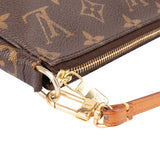 Louis Vuitton Canvas Monogram Pochette Accessoire Handbag