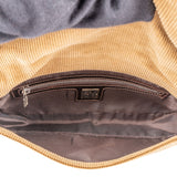 Fendi Special Corduroy Baguette Shoulder Bag