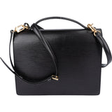 Louis Vuitton Noir Epi Leather Monceau Handbag