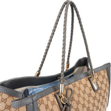 Gucci GG Monogram Bamboo Handbag