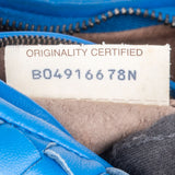 Bottega Veneta Blue Intrecciato Leather Belly Hobo Bag