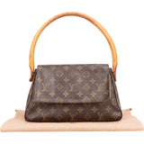 Louis Vuitton Canvas Monogram Looping PM Shoulder Bag