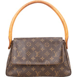 Louis Vuitton Canvas Monogram Looping PM Shoulder Bag