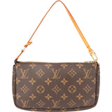 Louis Vuitton Canvas Monogram Pochette Accessoire Handbag